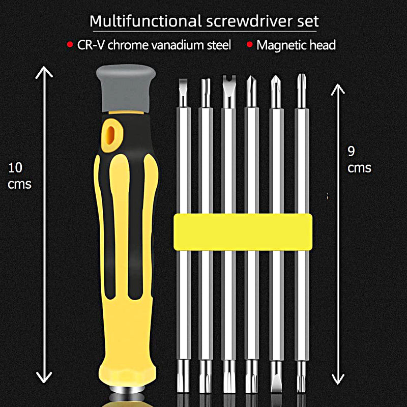 Screwdriver Socket Tool Kit Set, Wrench Magnetic Set - 6PCTK