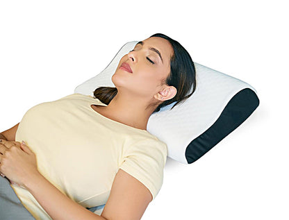 Neck Memory Foam Pillow for Pain Relief Sleep - MEMO-PILLOW