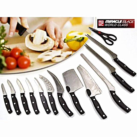 13 Piece Stainless Steel Knife Set Chef's Knife Kitchen Starter Knives Set