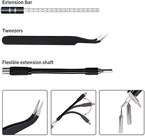 52 in 1 Screwdriver Kit Magnetic Tool Precision Set for Home and Repairing Work - 52PCTK