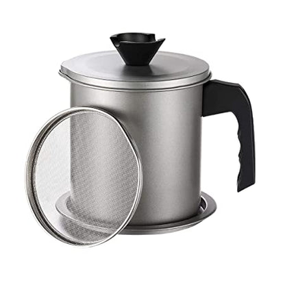 Oil Strainer Pot With Filter Mesh