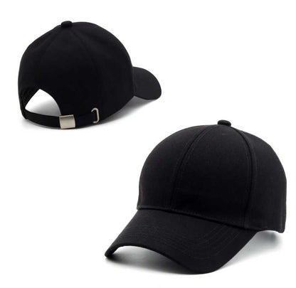 Men Boys Stylish Baseball Adjustable Cap Black & Pink - CAP-BK-PK