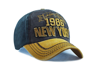 Men Boys Stylish Baseball Denim Jeans Cap Boys Caps - CAP-NY-1986-GY