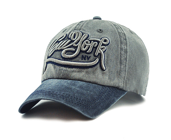 Men Boys Stylish Baseball Denim Jeans Cap Boys Caps - CAP-NY-BU