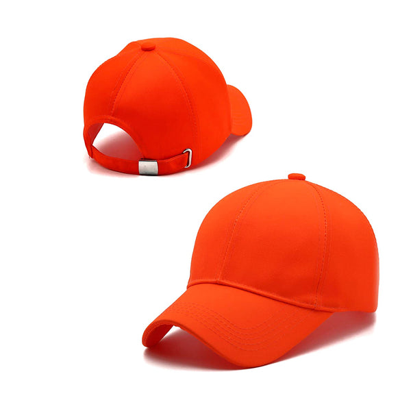 Men Boys Stylish Fancy Baseball Adjustable Cap (Pack of 2) - CAP-BK-OR