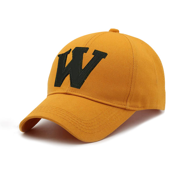 Men Boys Stylish Baseball Adjustable W Yellow Cap