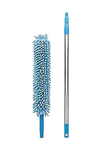 Flexible Fan Cleaning Duster for Multi-Purpose Cleaning of Home, Kitchen, Car, Office with Long Rod - DUSTROD