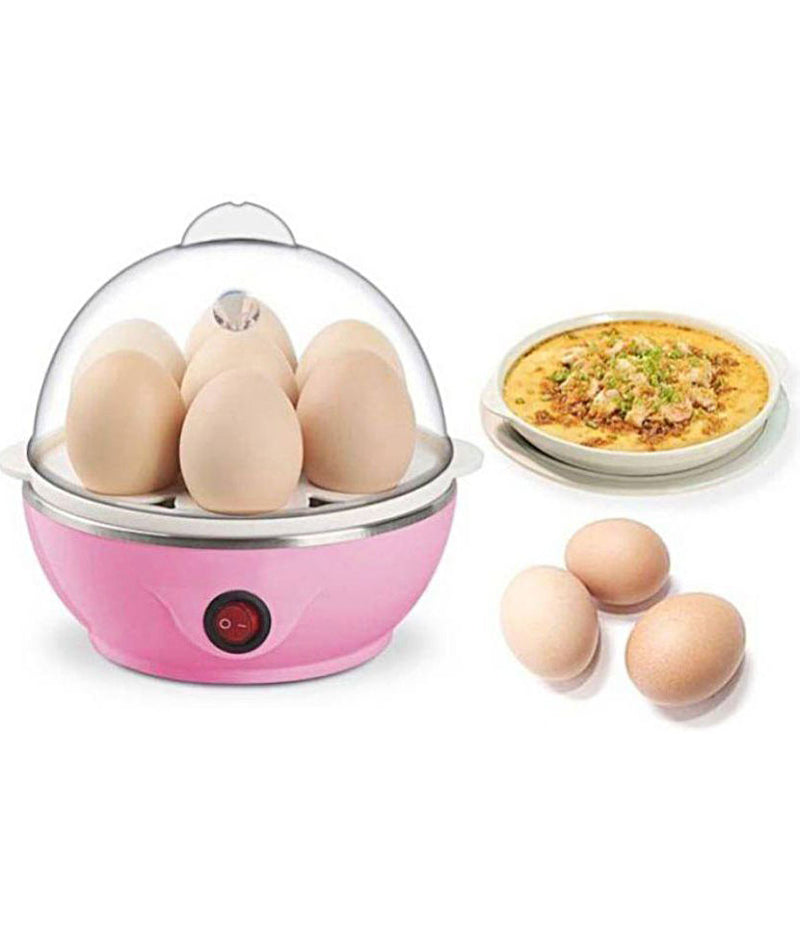 Shopper52 Portable Electric 7 Egg Boiler Egg Poacher Egg Cooker