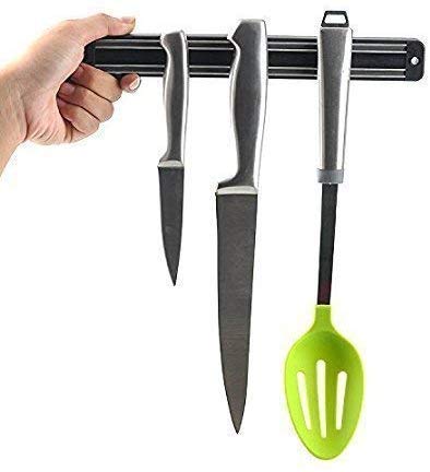 Wall Mount Magnetic Knife Holder Chef Rack Magnetic Strip Kitchen Organiser Magnet - KNIFEHANGER