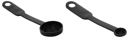 Silicone Non-Stick Spatula and Brush with 8 Piece Measuring Cup & Spoon Set for Cooking Baking - CMMSRSLC