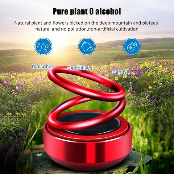 Solar Floating-Ring Air Freshener