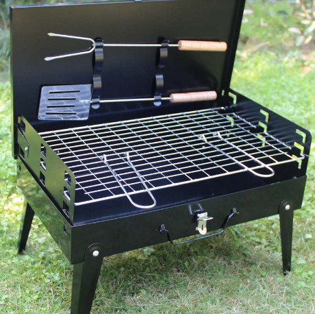 Portable Charcoal Barbeque Toaster Grill - BBQ